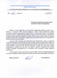 HEQT-tövsiyyə məktubu 2023-1